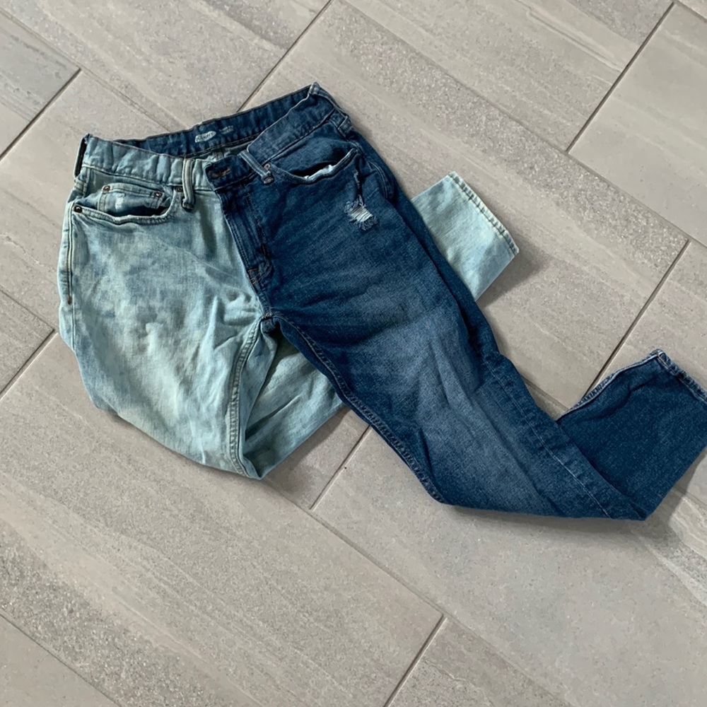 two tones jeans size 04